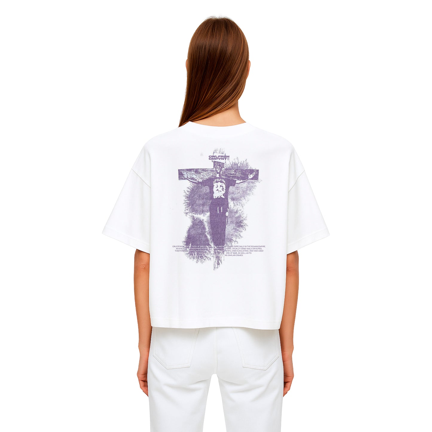 CRUCIFIX TSHIRT WHITE