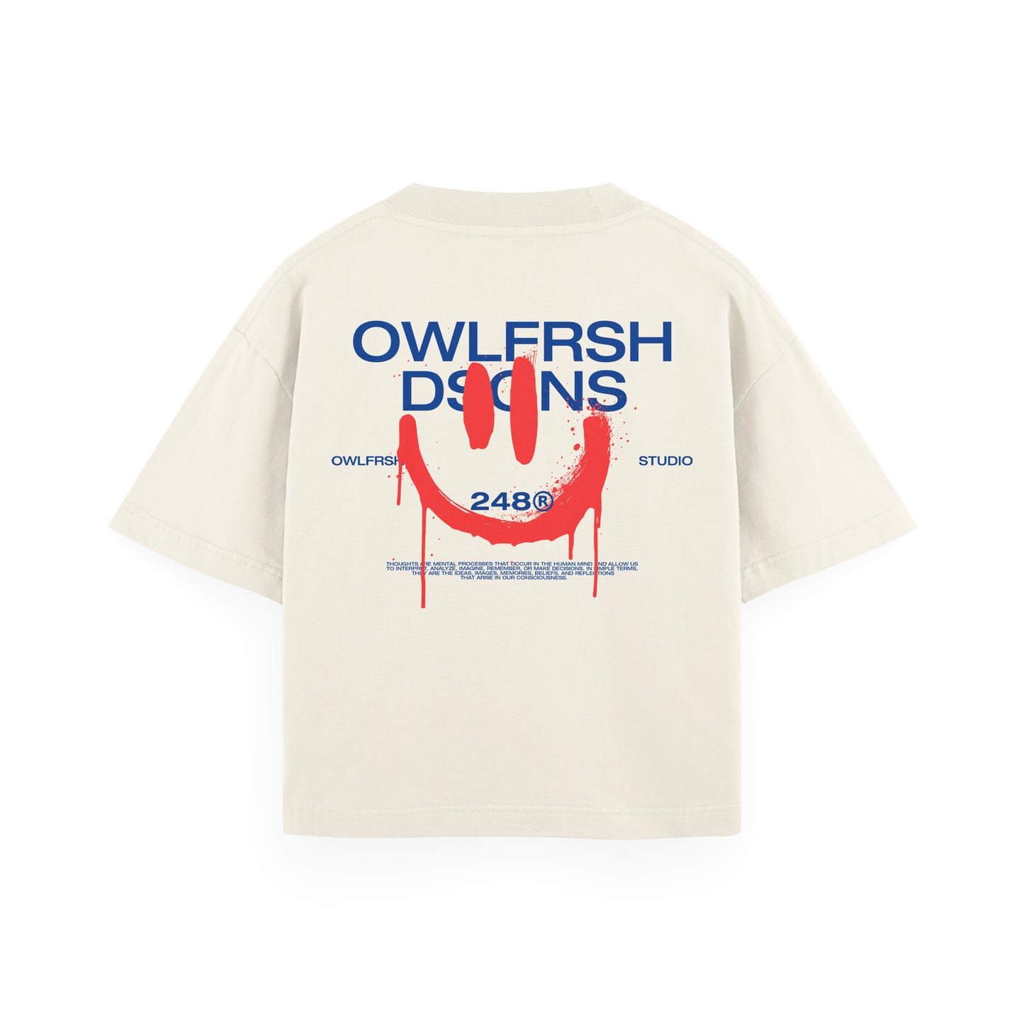 OWLFRSH DSGNS TSHIRT BEIGE