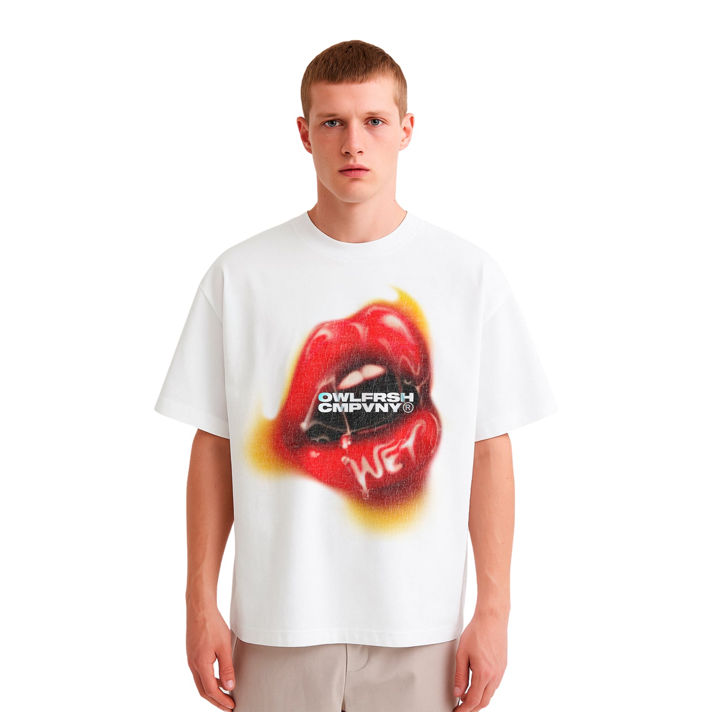 KISSME TSHIRT WHITE