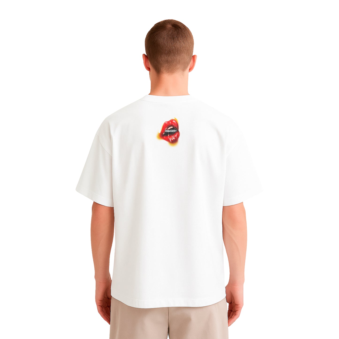 KISSME TSHIRT WHITE