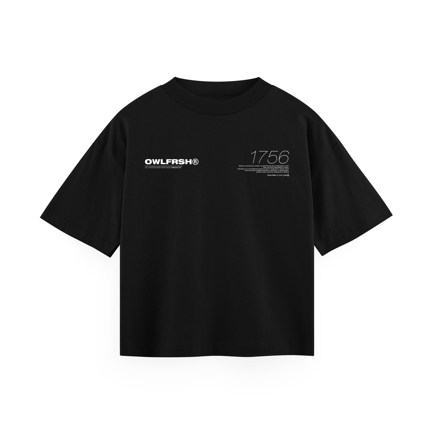 1756 TSHIRT BLACK