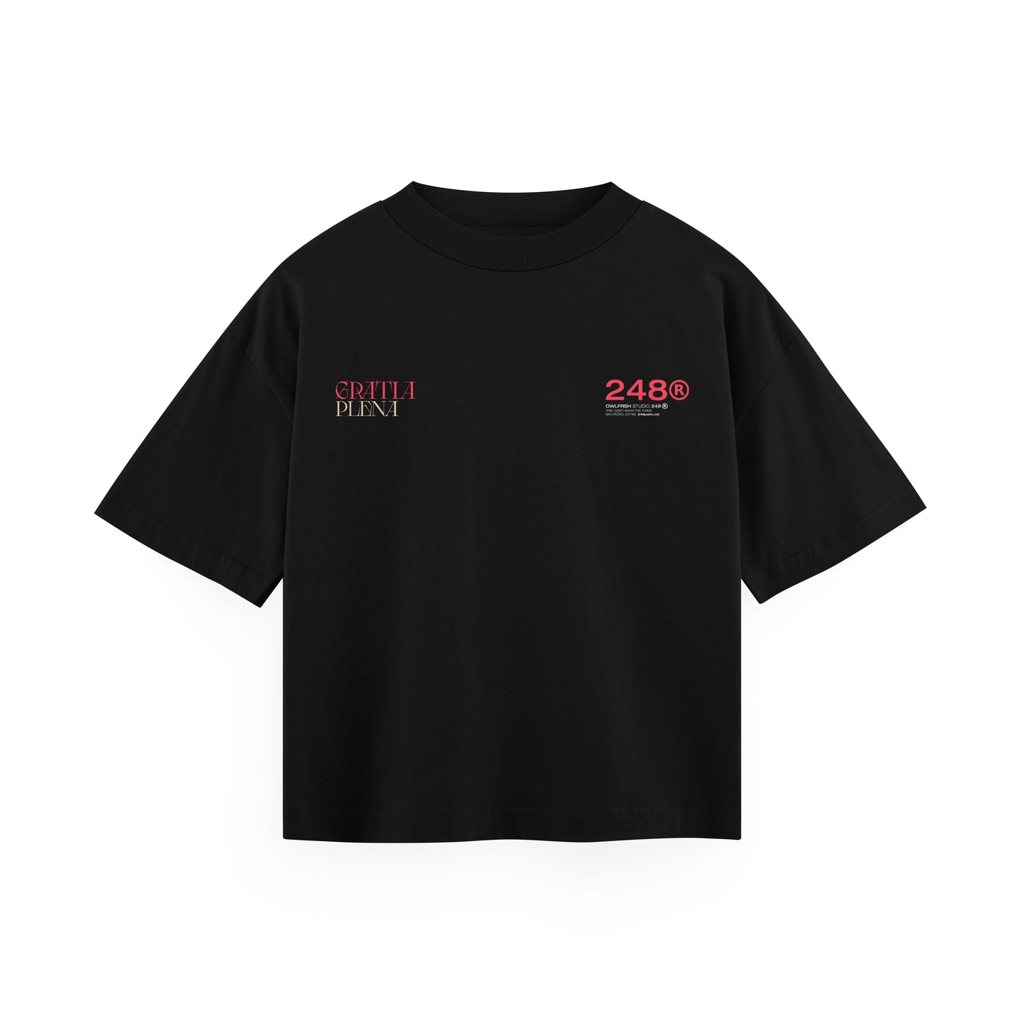 PLENA© TSHIRT BLACK