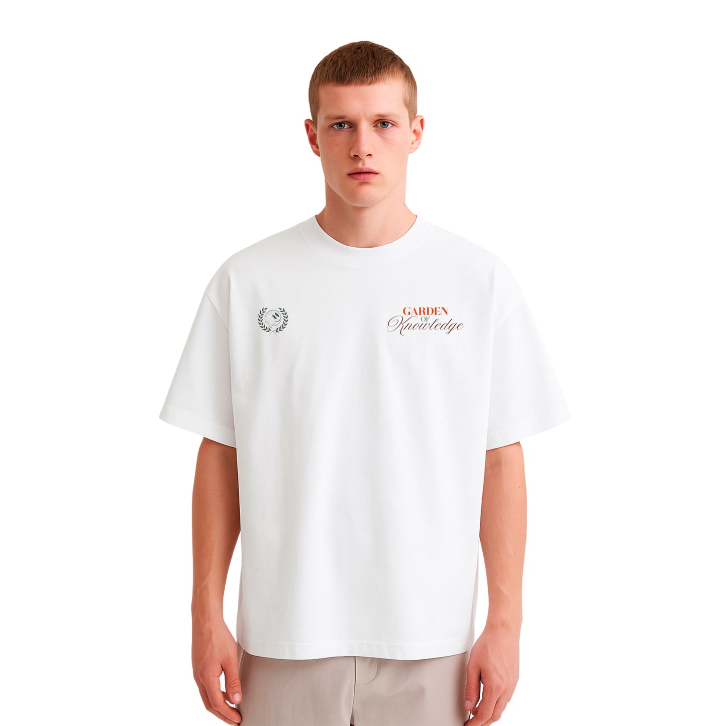 KNOWLEDGE TSHIRT WHITE