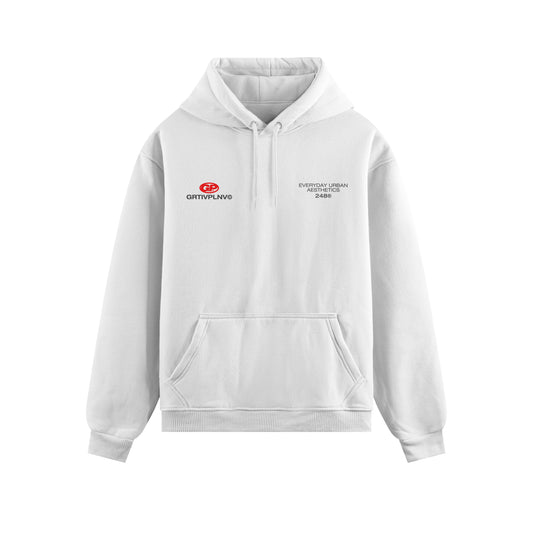 GRATIAPLENA© HOODIE WHITE