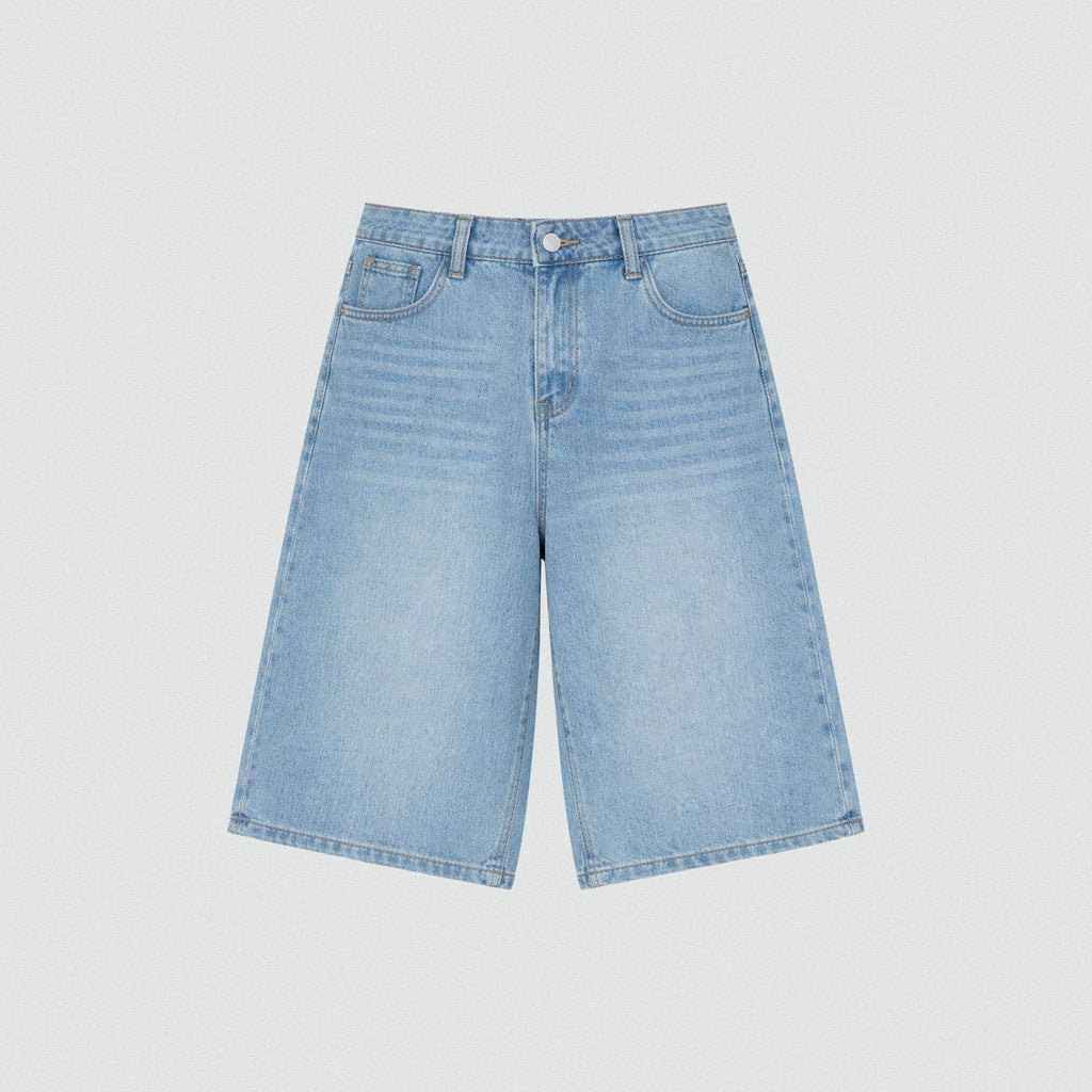 248® DENIM BLUE LONG SHORTS