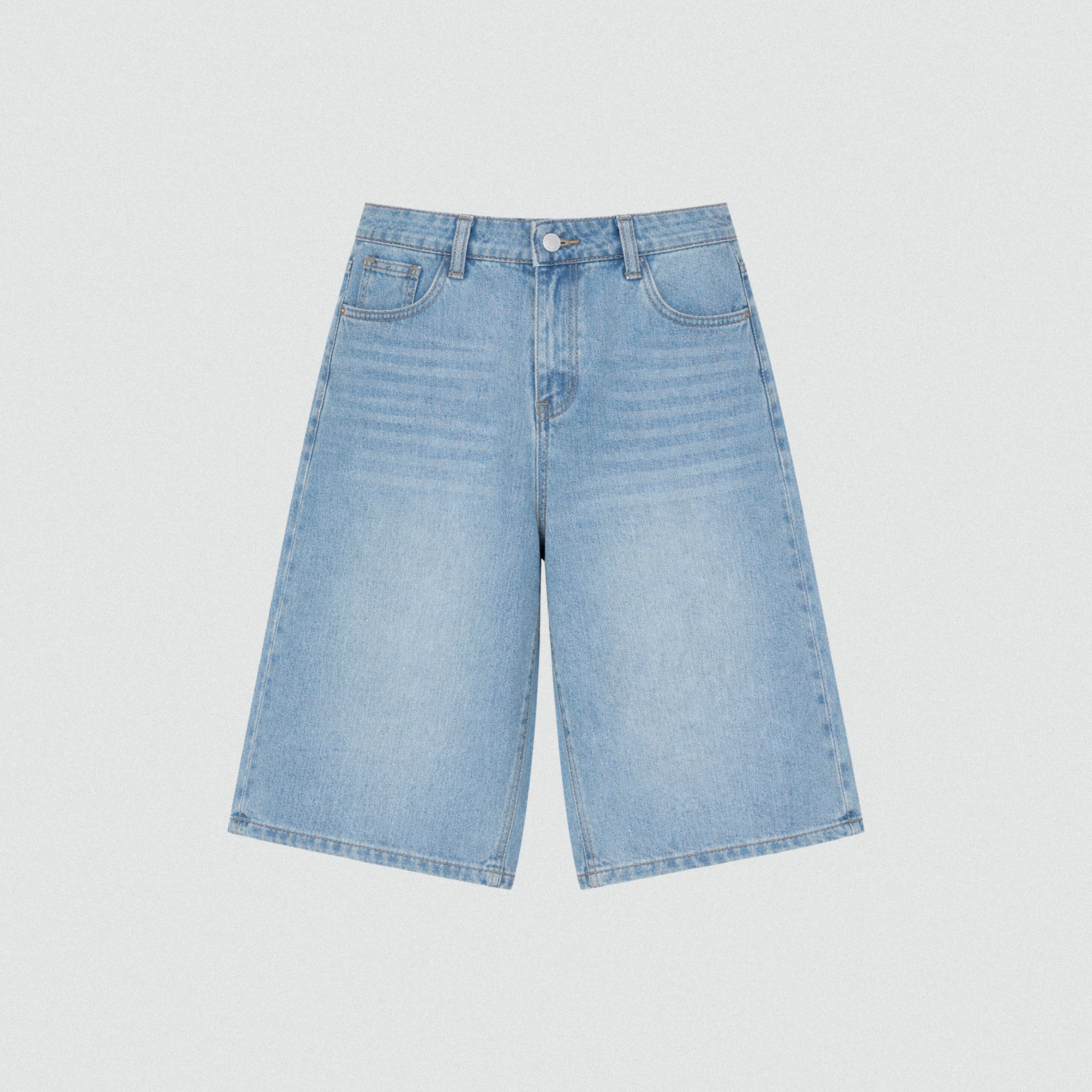 248® DENIM BLUE LONG SHORTS