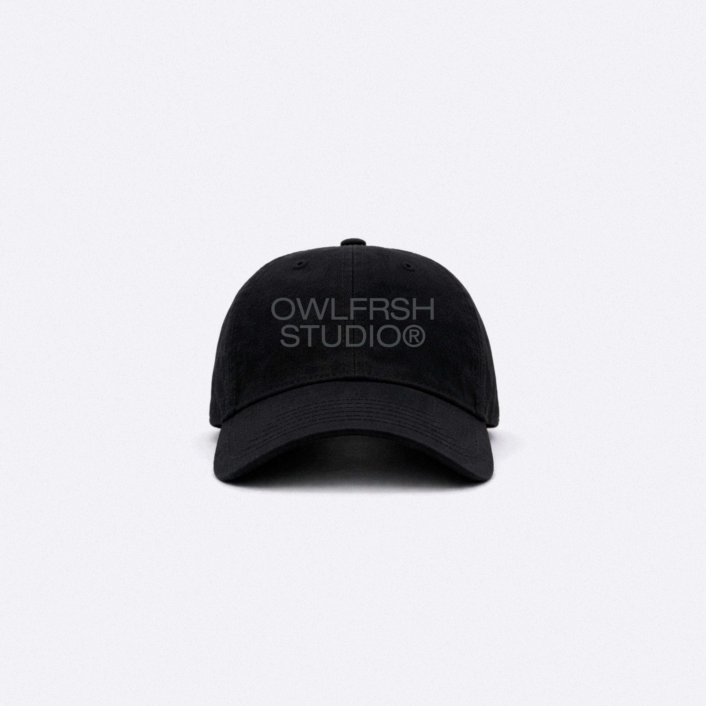 BASIC OWLFRSH STUDIO BASEBALL CAP BLACK
