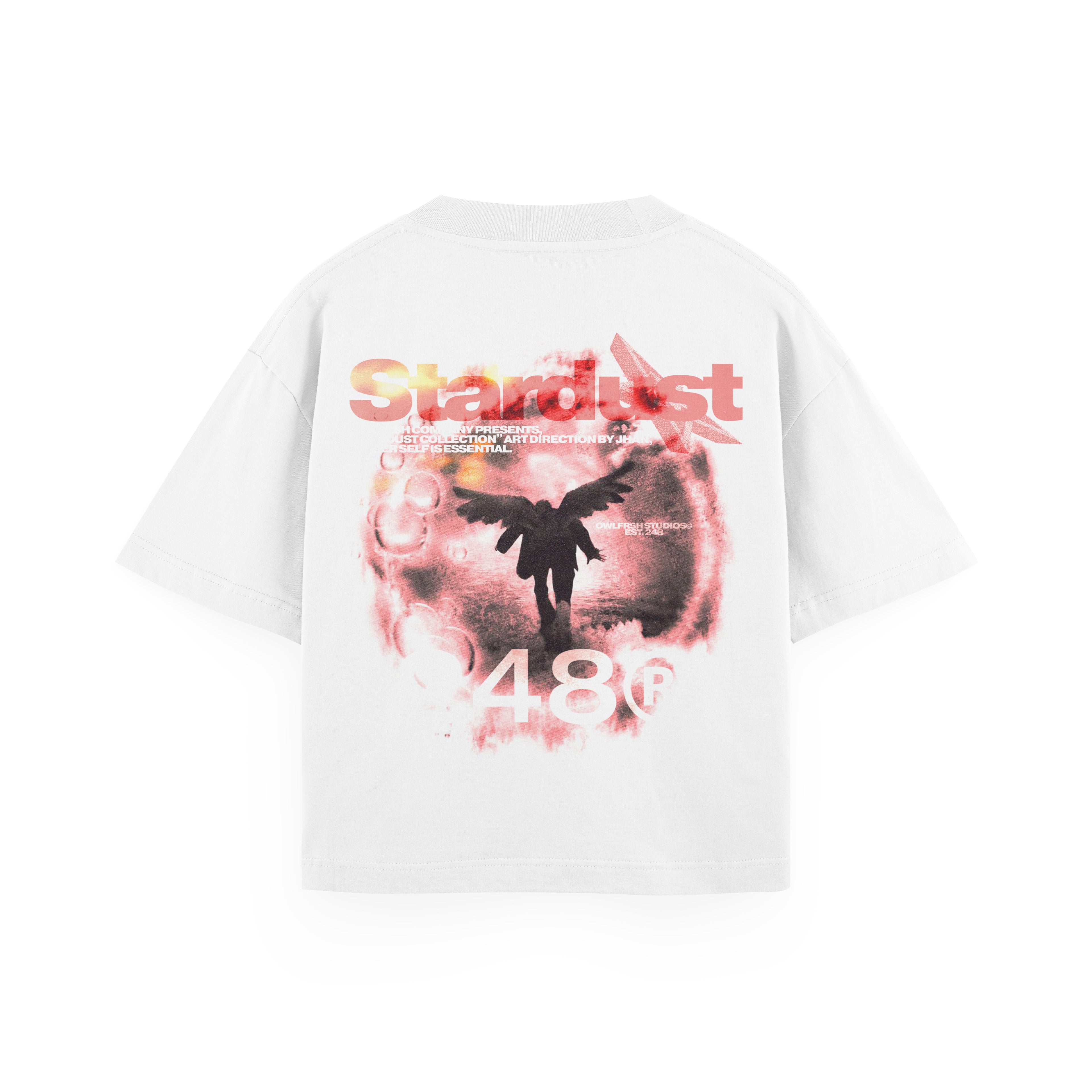 STARDUST CODE BOXY FIT TSHIRT WHITE