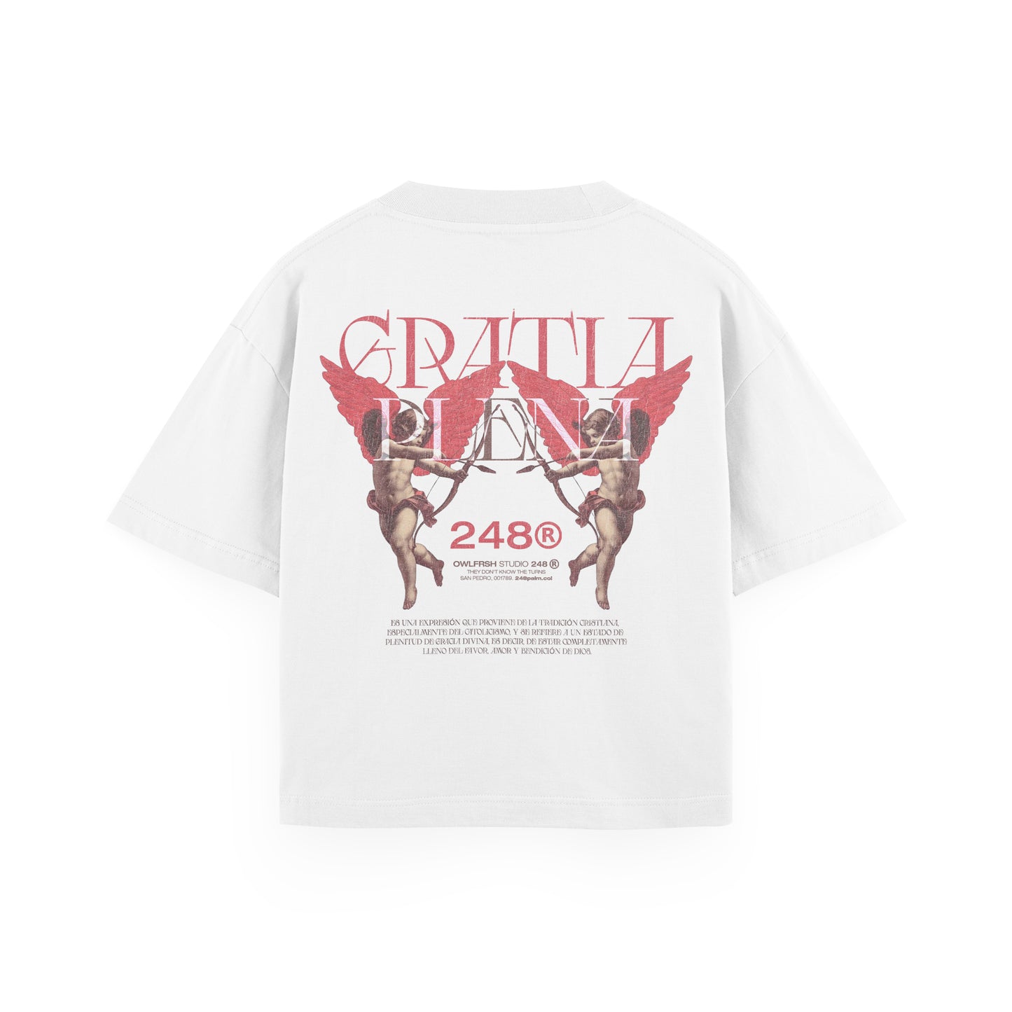 GRATIAPLENA© TSHIRT WHITE