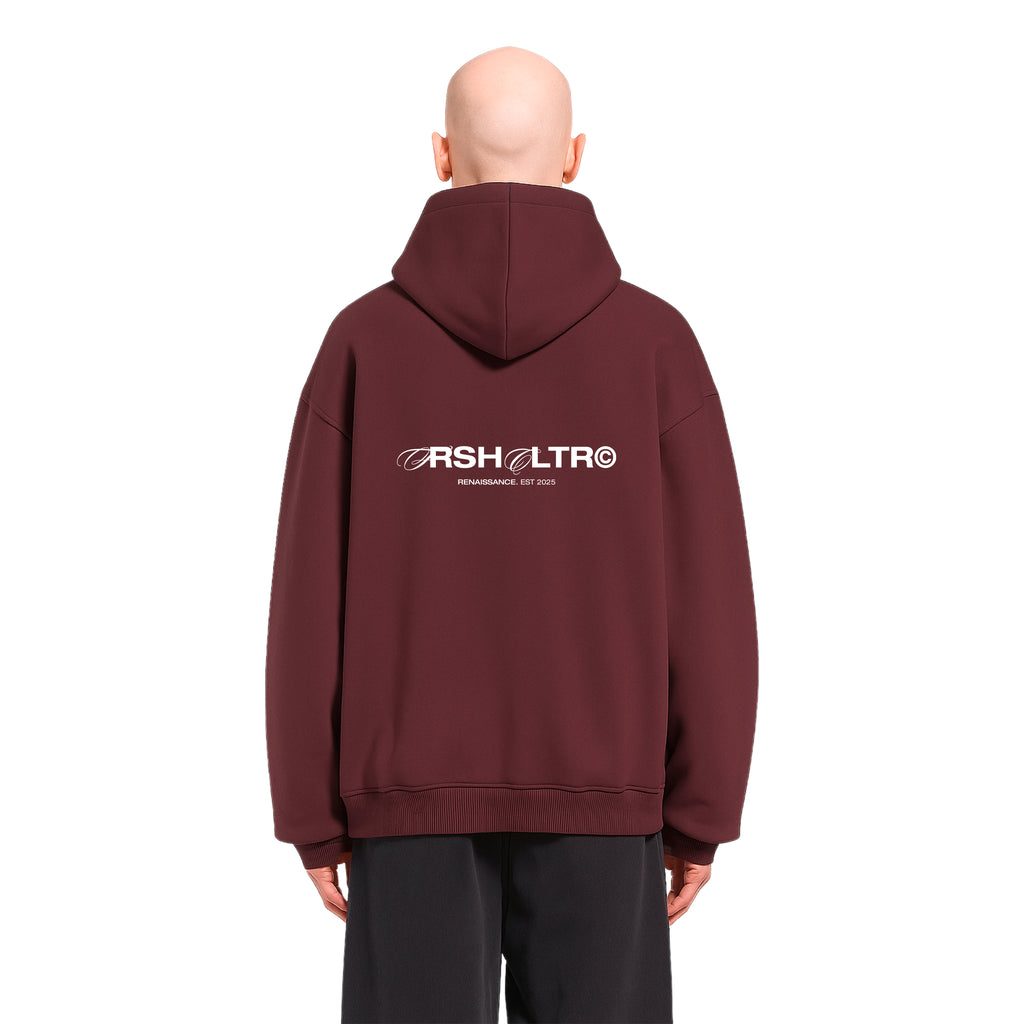 RENAISSANCE© HOODIE MARRON