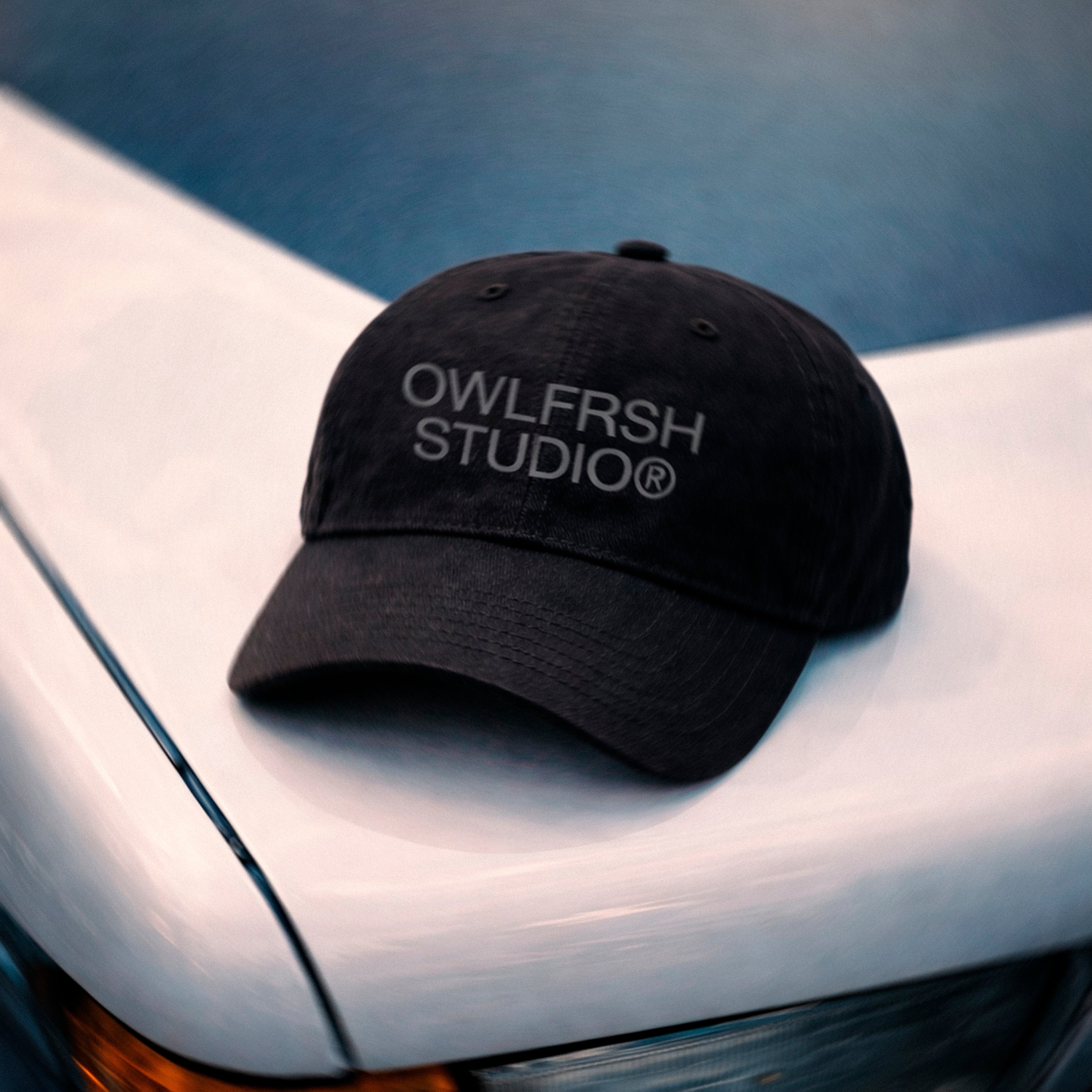 BASIC OWLFRSH STUDIO BASEBALL CAP BLACK