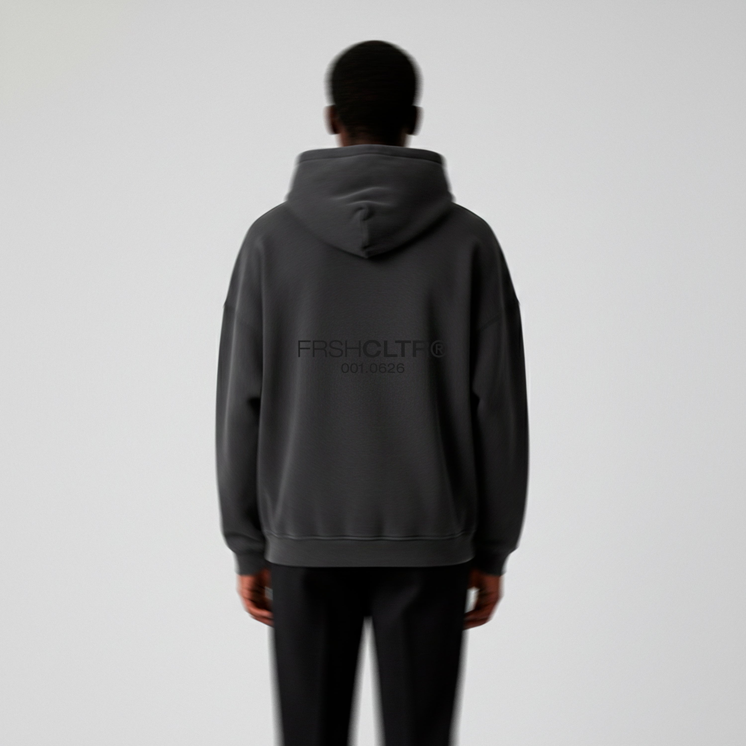 WORLDWIDE© HOODIE VINTAGE GRAY