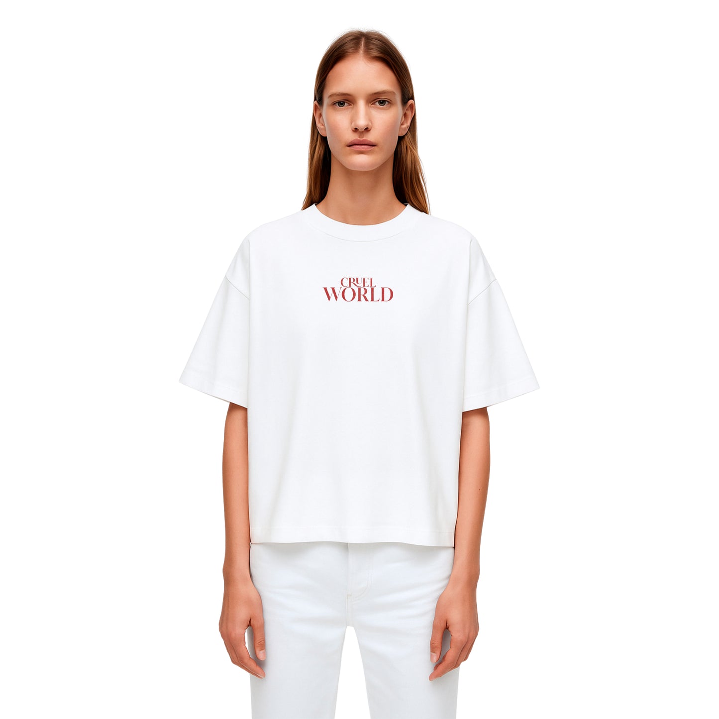 CRUEL WORLD TSHIRT WHITE