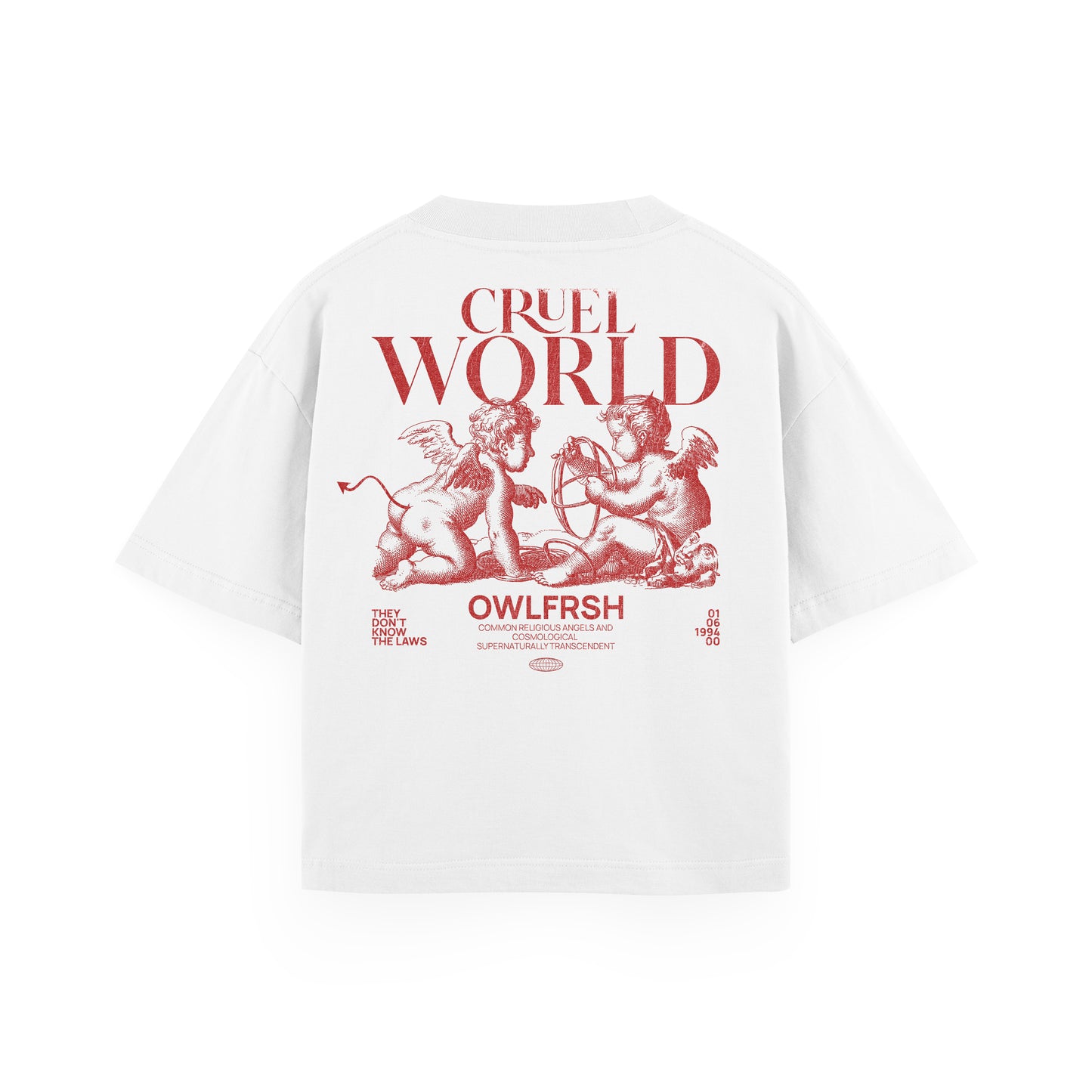 CRUEL WORLD TSHIRT WHITE