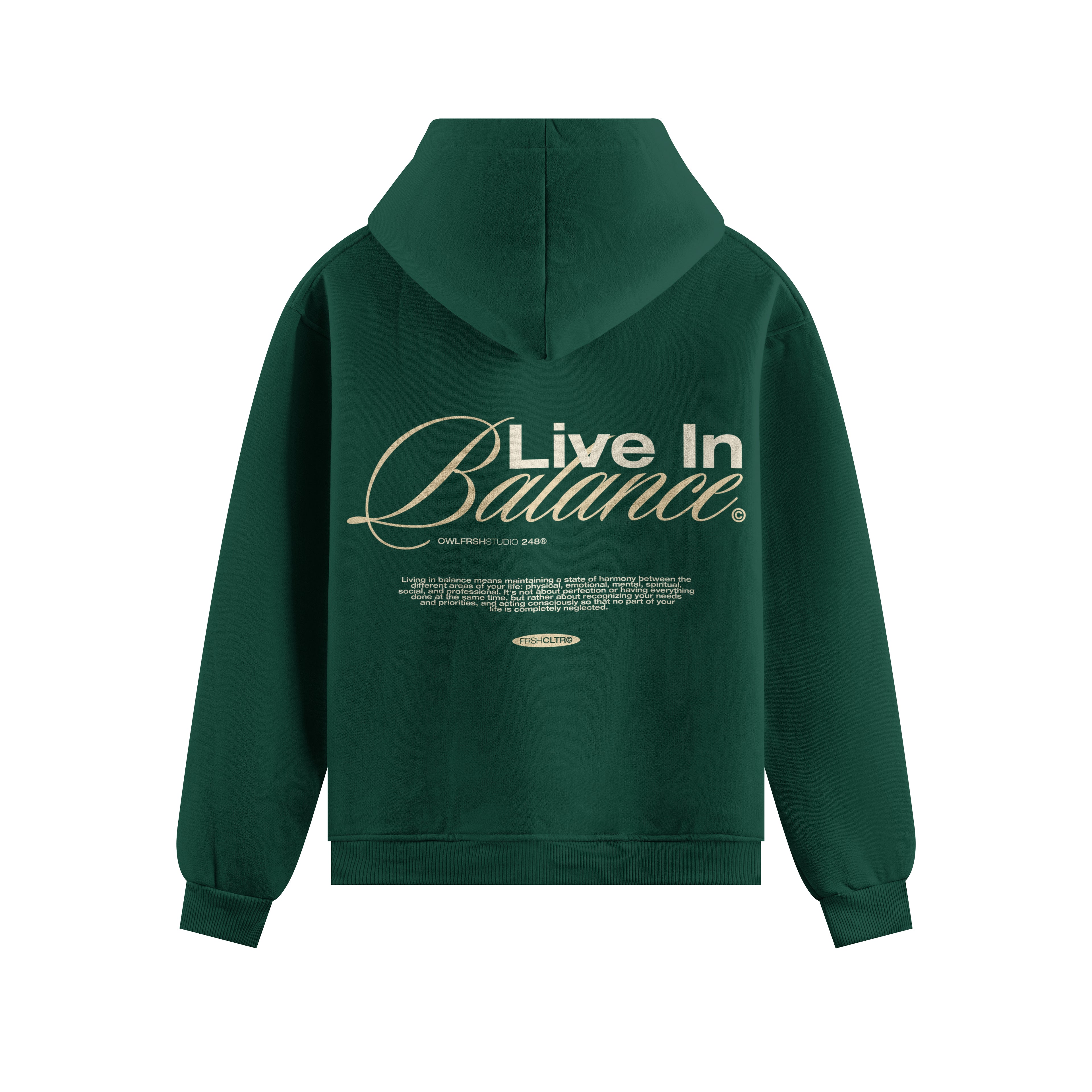 RENAISSANCE© HOODIE GREEN