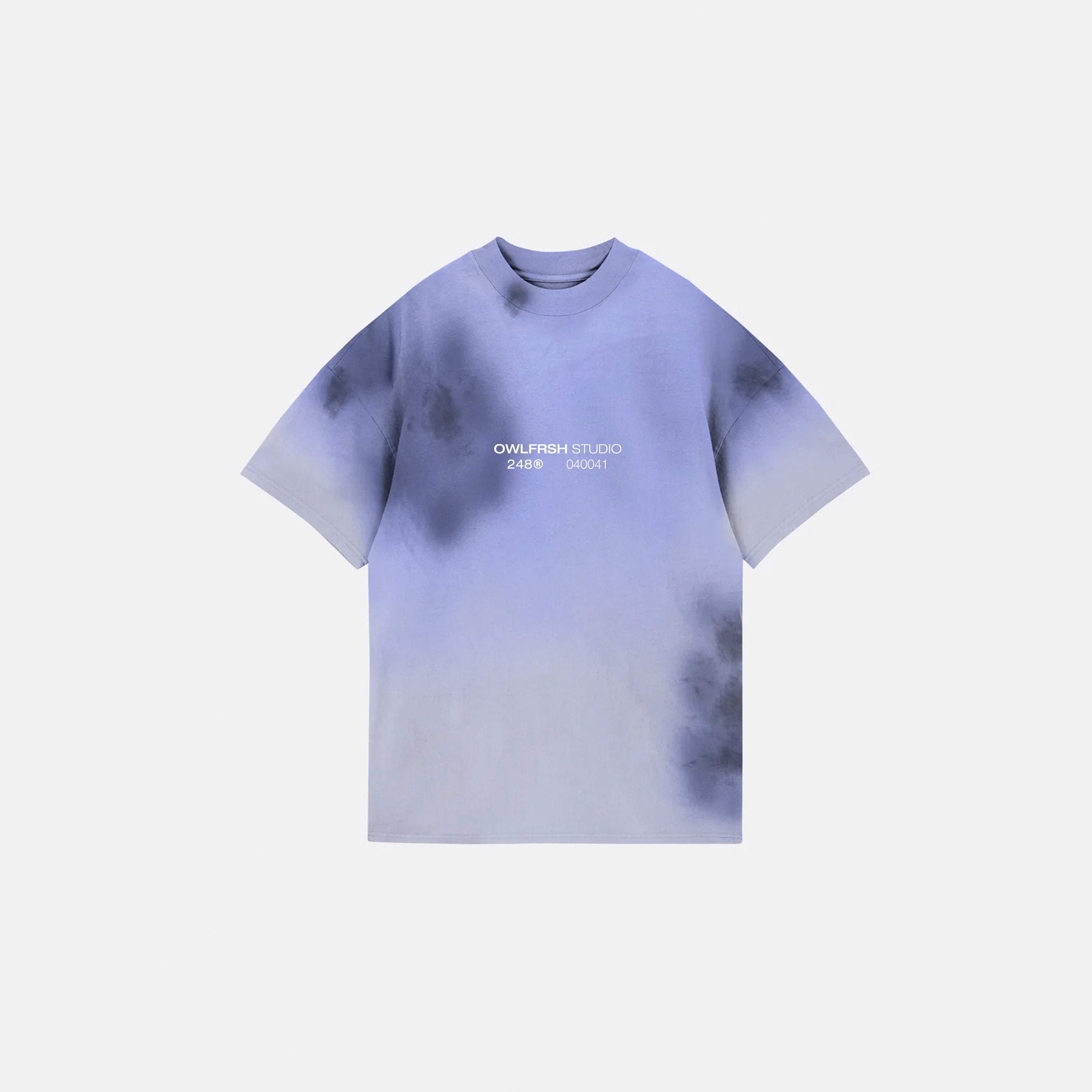 WorldWide Basic Regular Fit Tshirt Purple Clouds