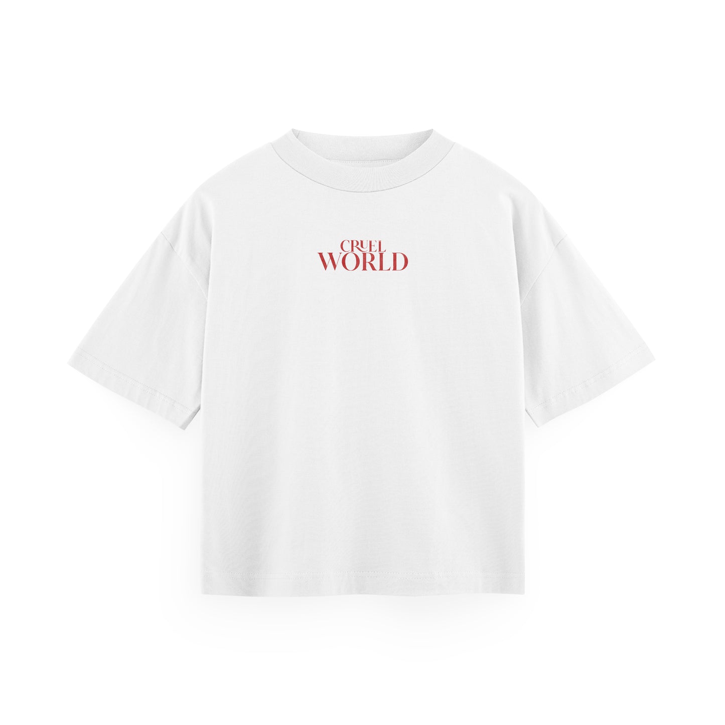 CRUEL WORLD TSHIRT WHITE