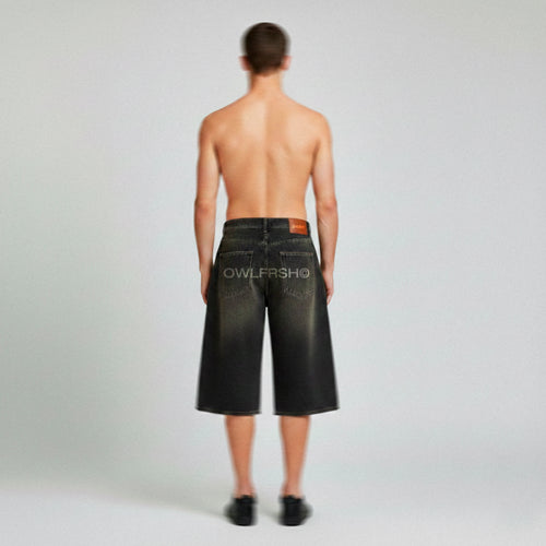 248® DENIM GREY LONG SHORTS