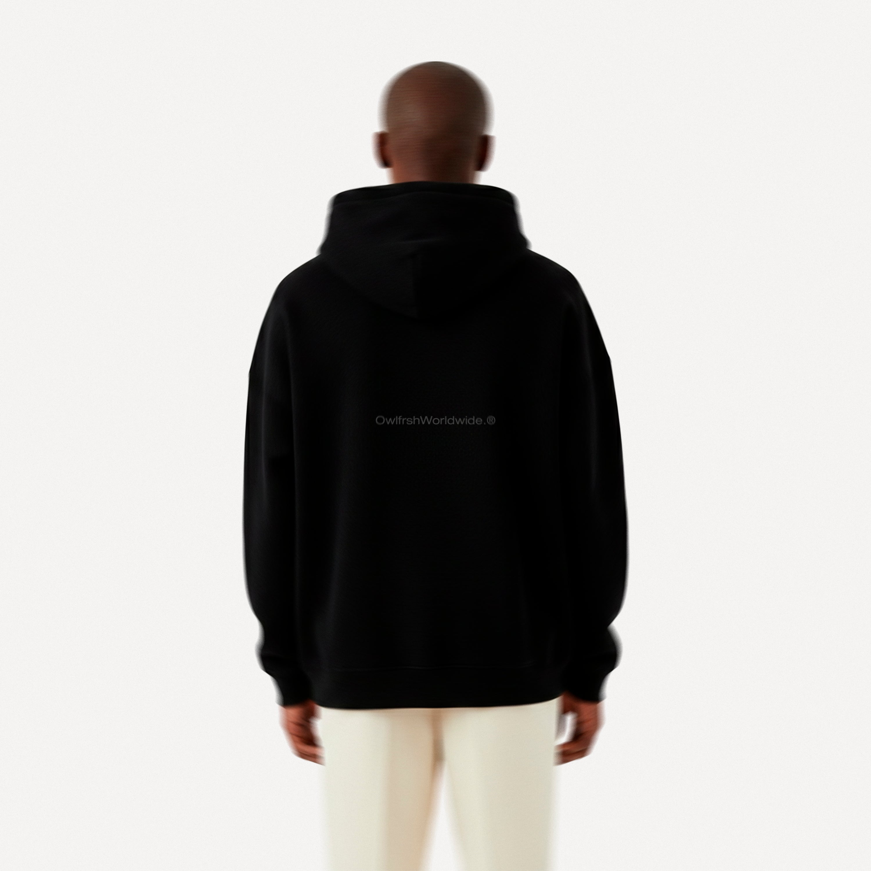 WORLDWIDE© HOODIE BLACK