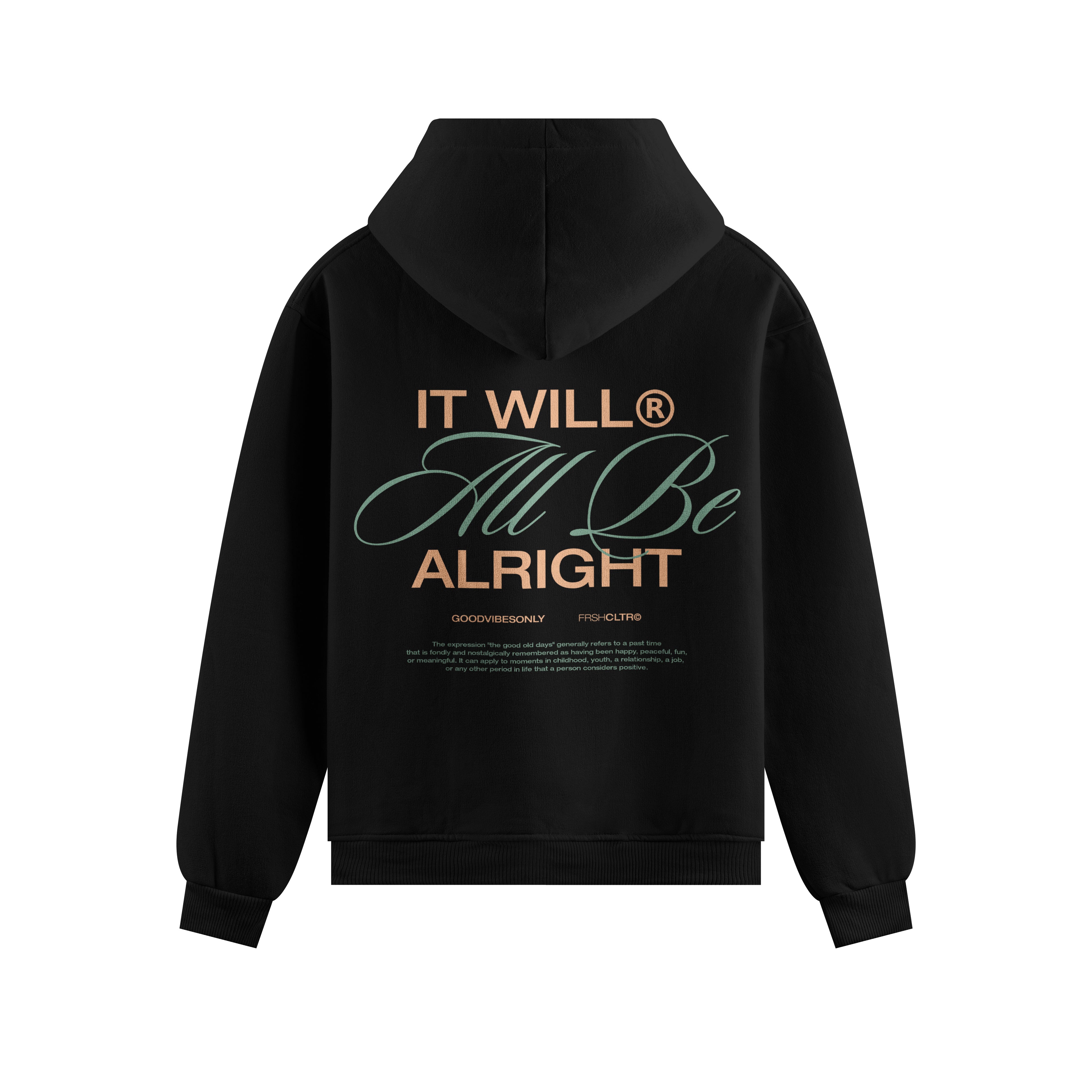 RENAISSANCE© HOODIE BLACK