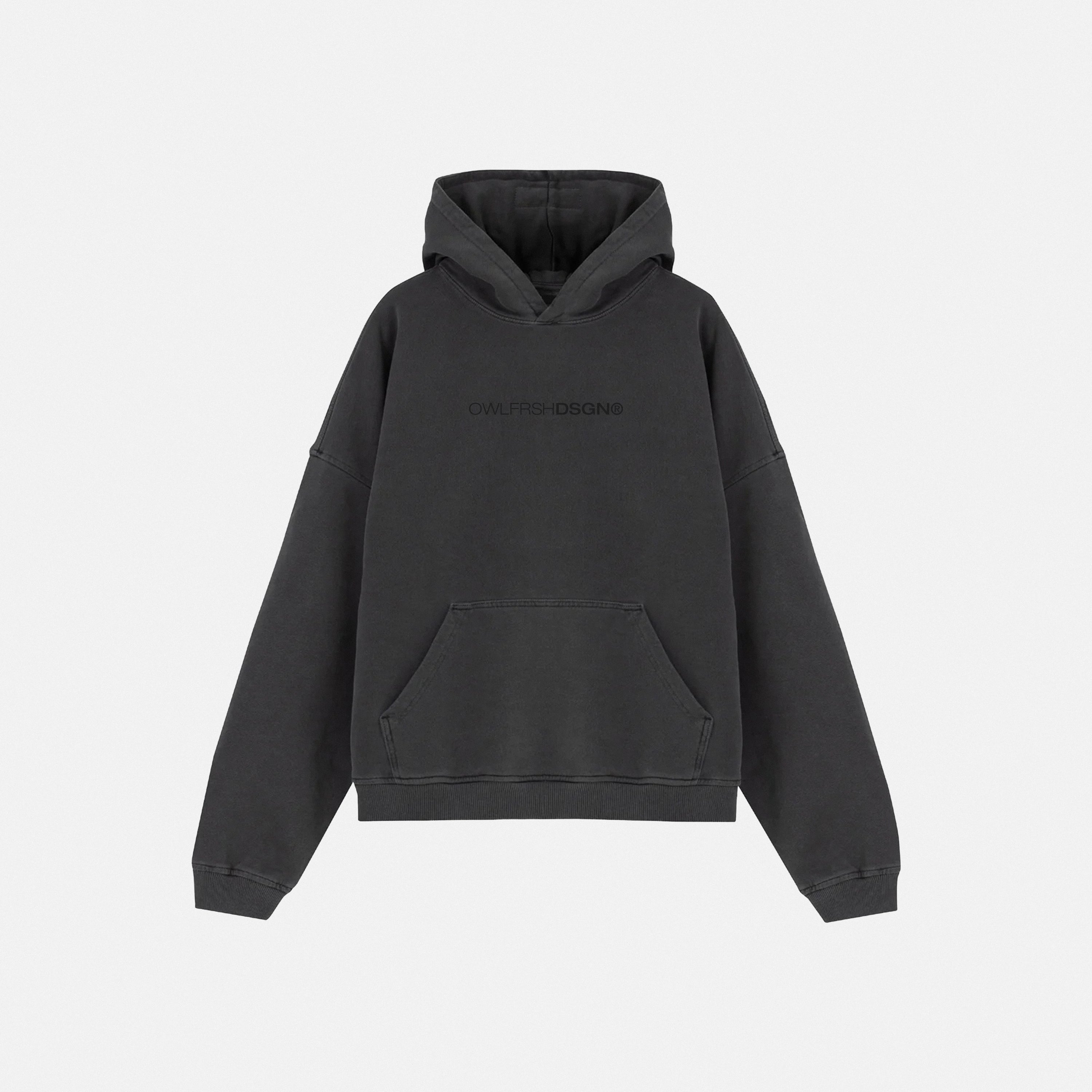 WORLDWIDE© HOODIE VINTAGE GRAY