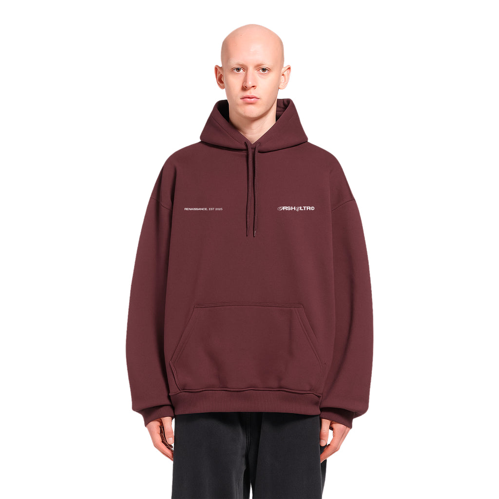 RENAISSANCE© HOODIE MARRON