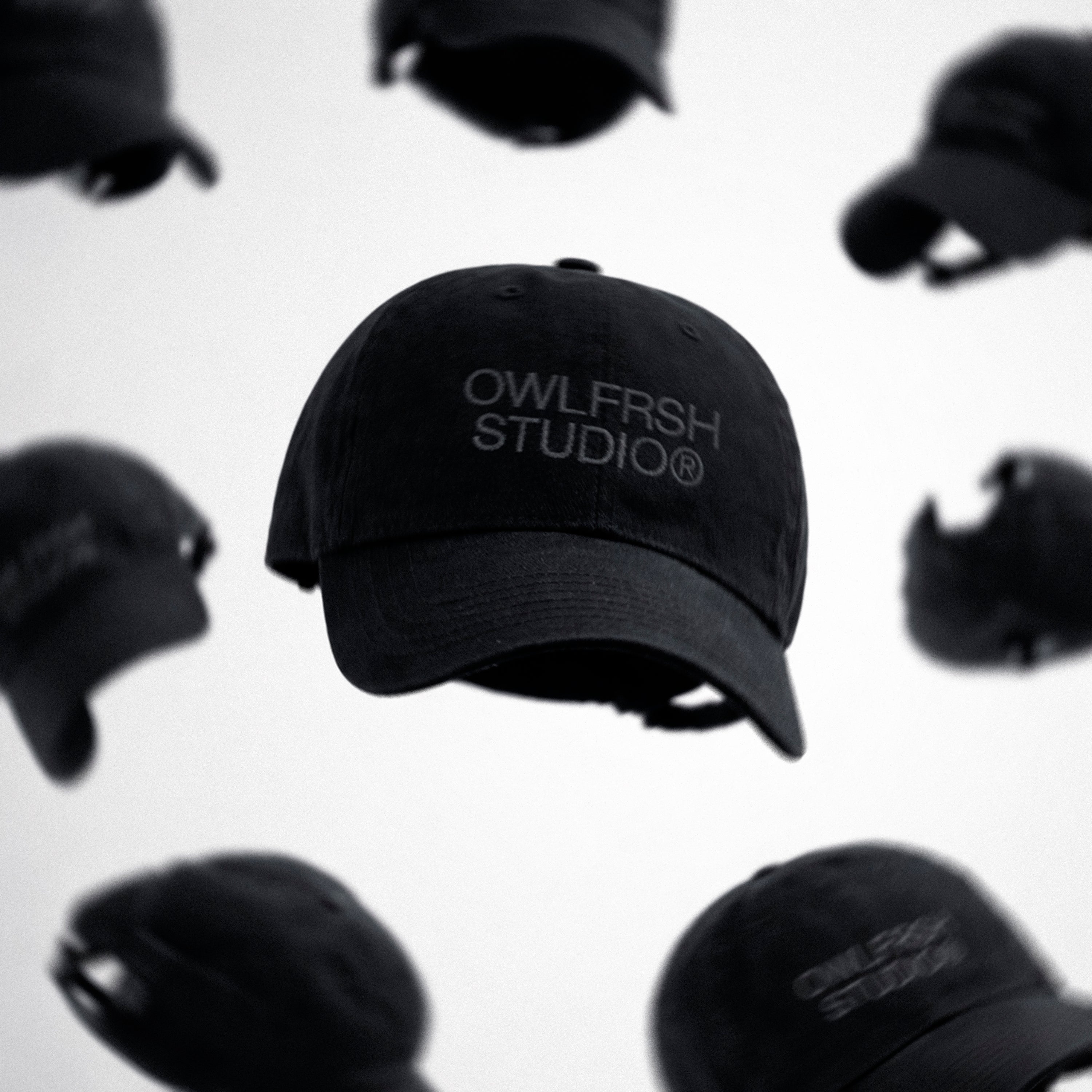 BASIC OWLFRSH STUDIO BASEBALL CAP BLACK