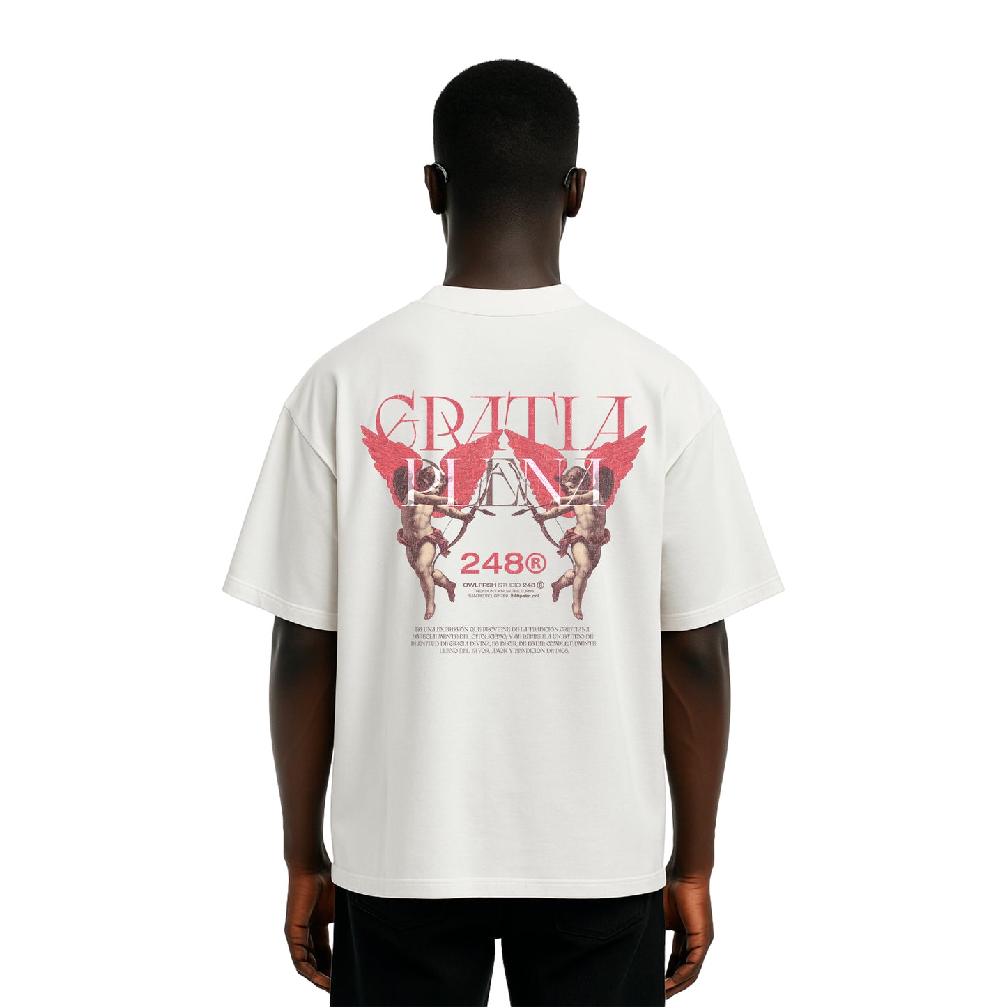 GRATIAPLENA© TSHIRT WHITE