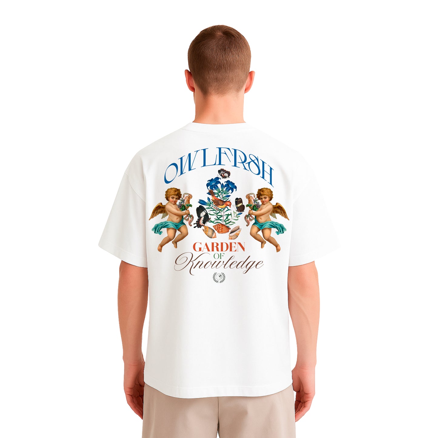 KNOWLEDGE  TSHIRT WHITE