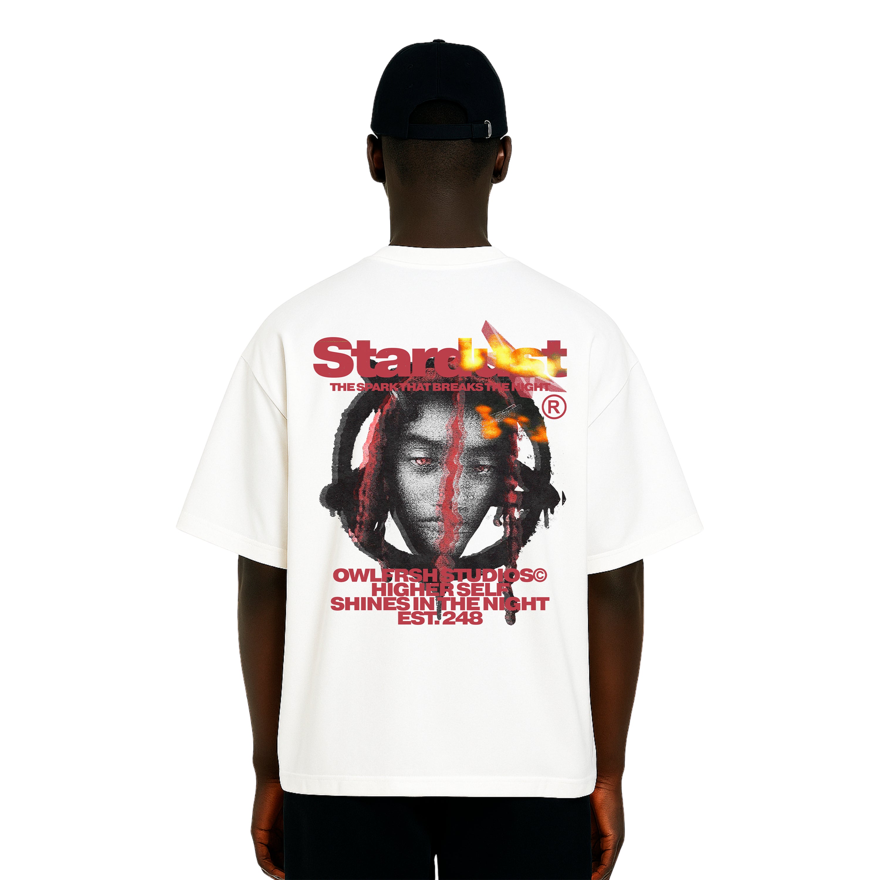 STARDUST LIGHT BEING TSHIRT WHITE